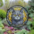 Cat British Shorthair Stained Glass Effect Suncatcher